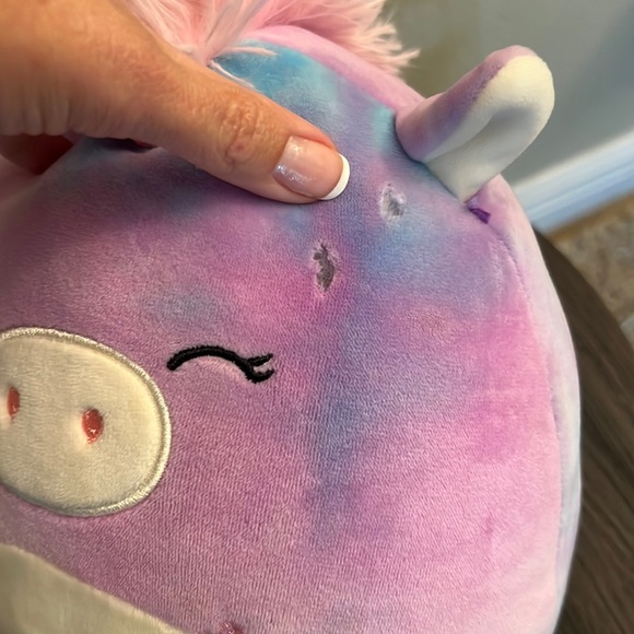 ⭐️3/$15 squishmallow pink horn unicorn with pink mohawk - Picture 7 of 11